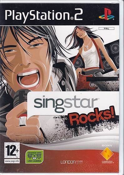 SingStar Rocks - PS2 (B Grade) (Genbrug)